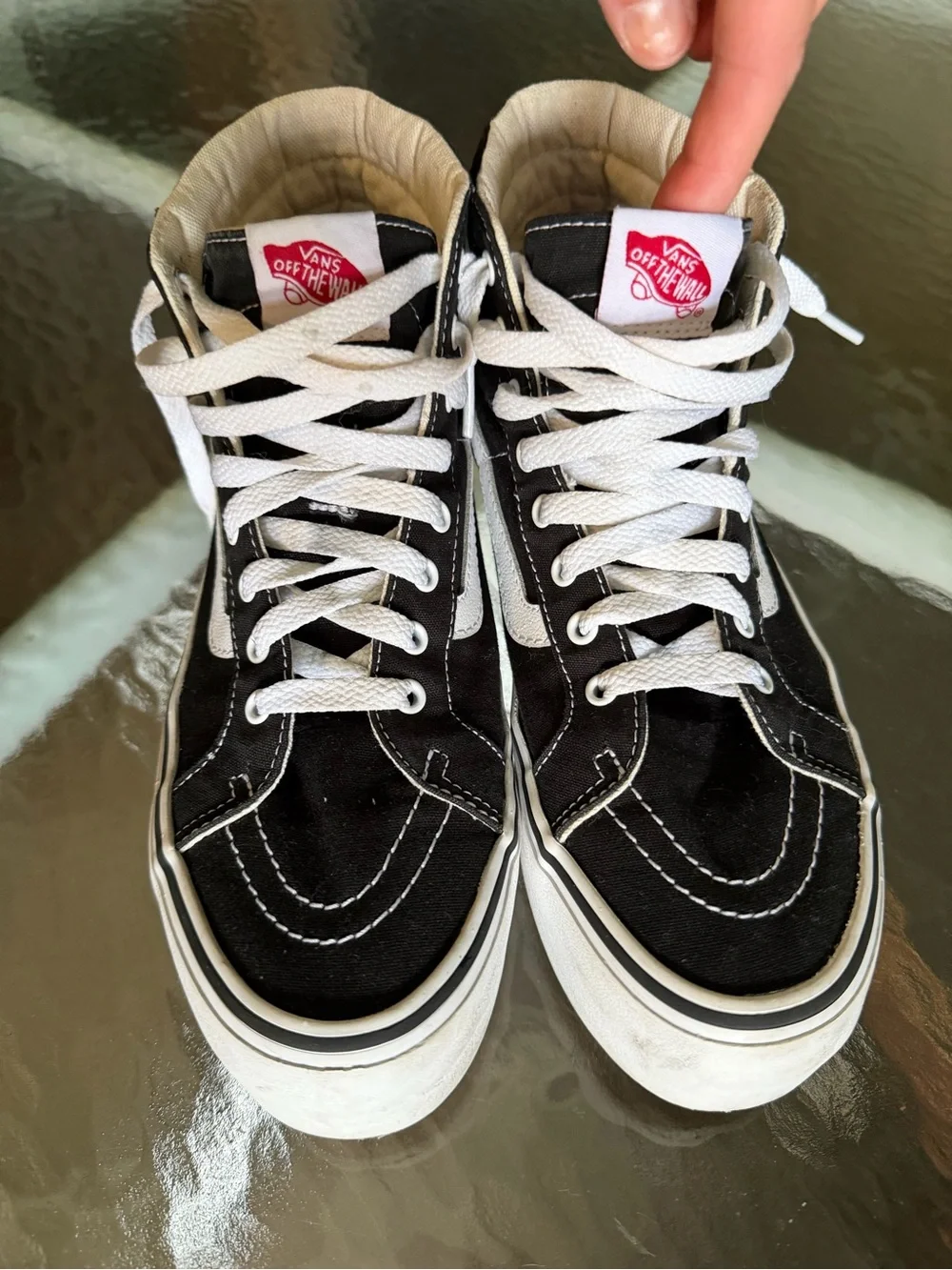 Women’s size 9.5 vans High-Top Platform Sneakers shoes
